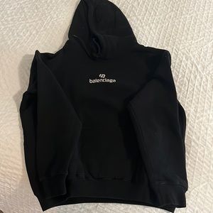 Balenciaga hoodie size s 100% Authentic size S run S.